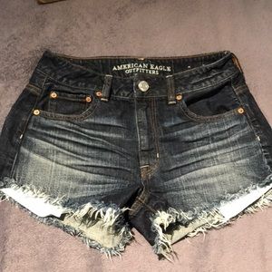 American Eagle Hi Rise Festival Shorts